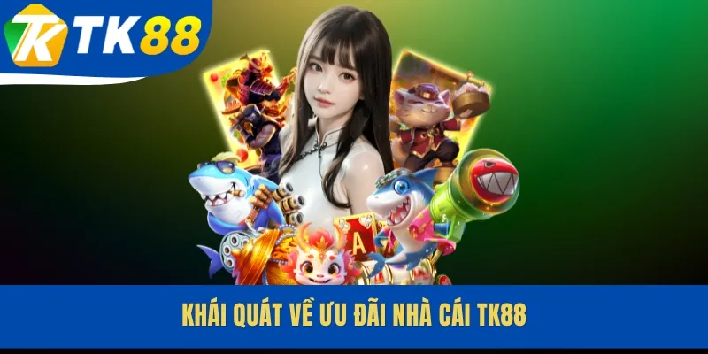 Khái quát về ưu đãi nhà cái TK88